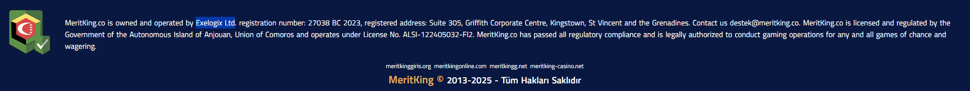 Meritking lisansı