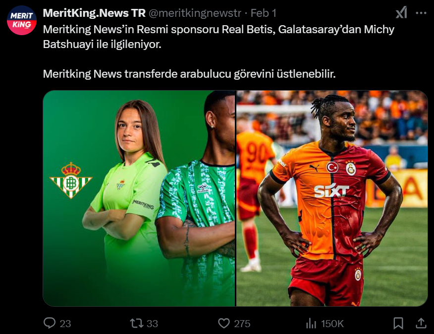 Meritking X Batshuayi