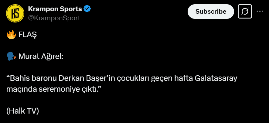 Bahis Baronunun Çocukları Seremonide Yer Aldı
