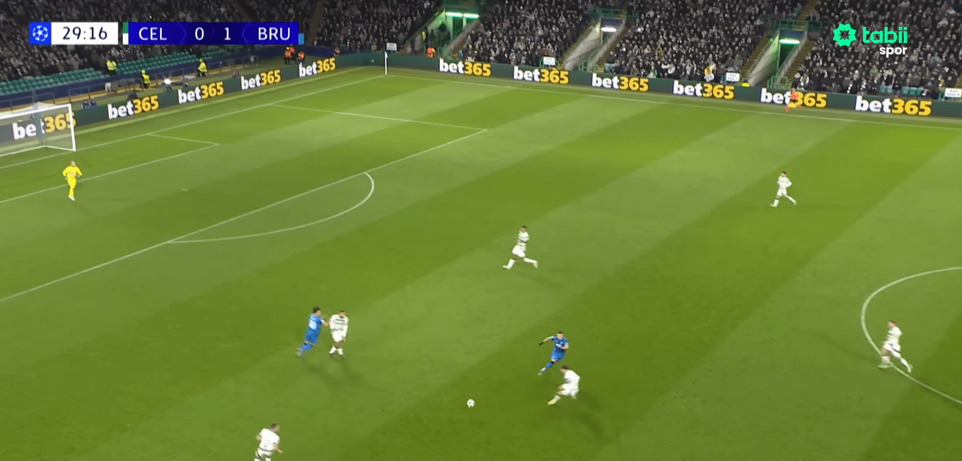 Celtic - Club Brugge bet365 reklamı