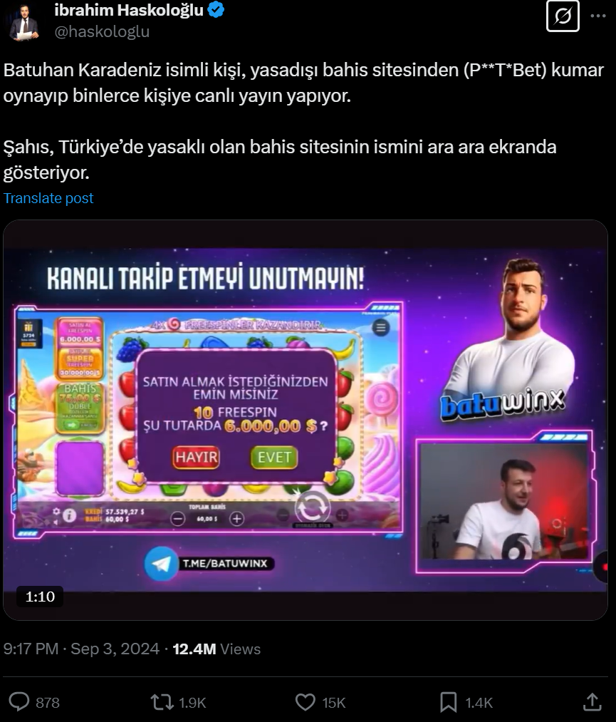 İbrahim Haskoloğlu İfşa Batuhan