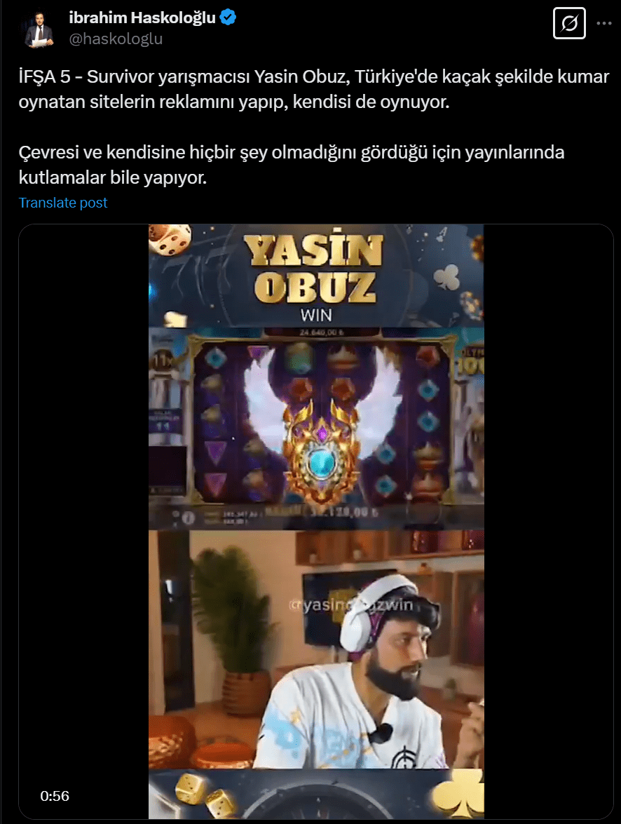 İbrahim Haskoloğlu İfşa Obuz