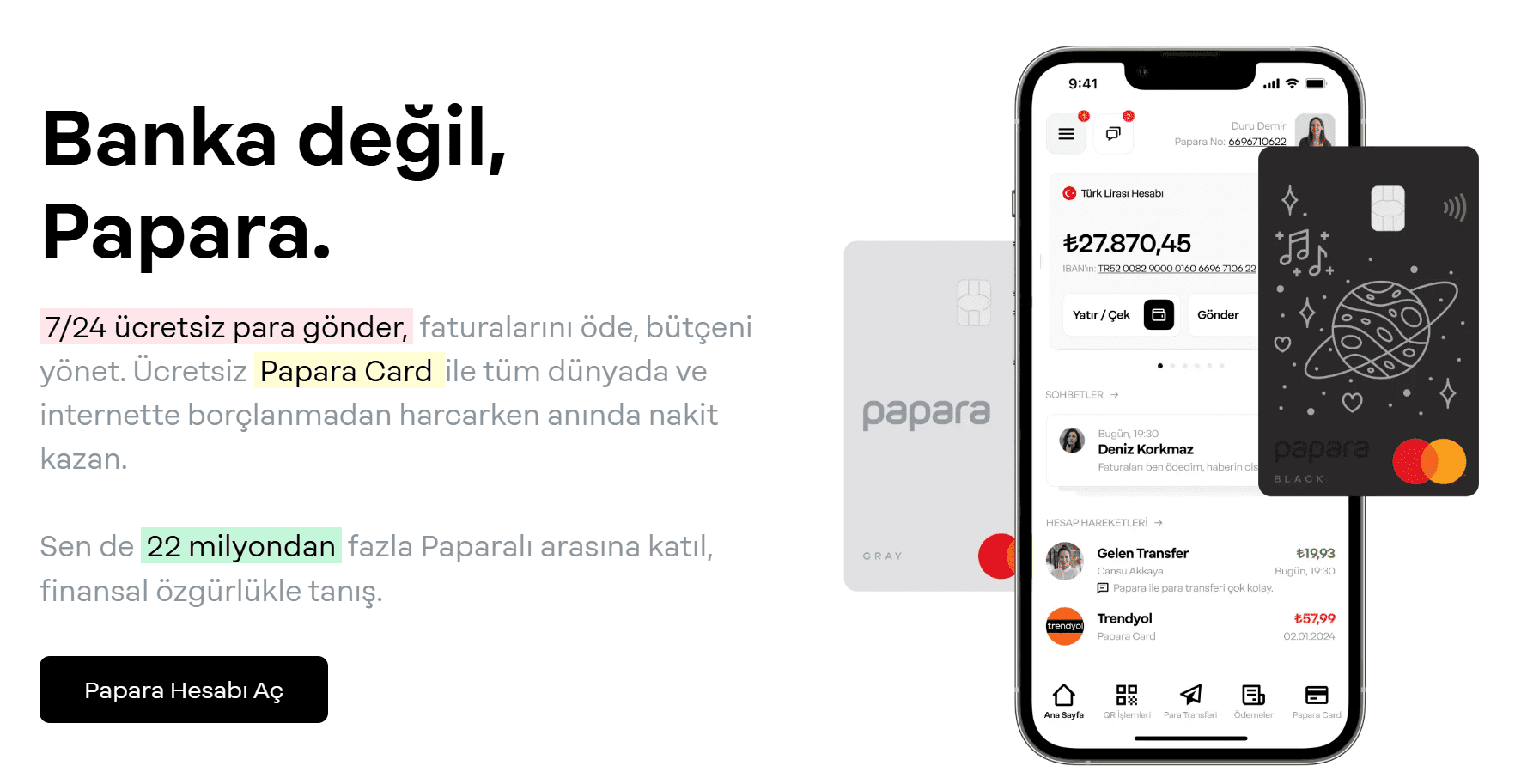 Papara - Banka Değil