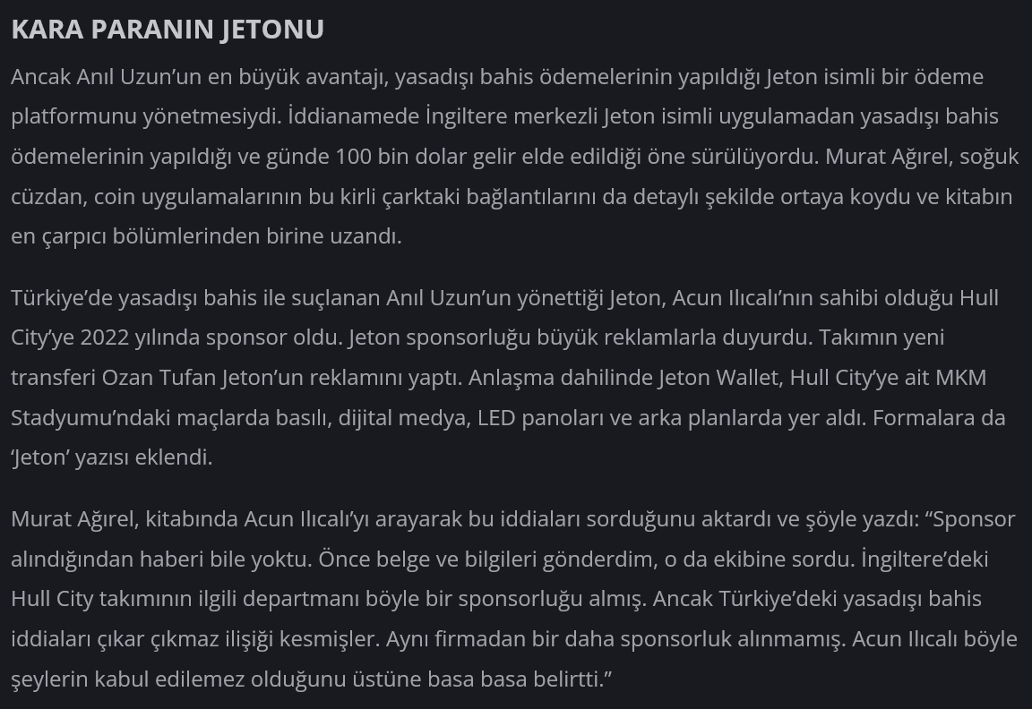 Timur Soykan köşe yazısı Hull-Jeton
