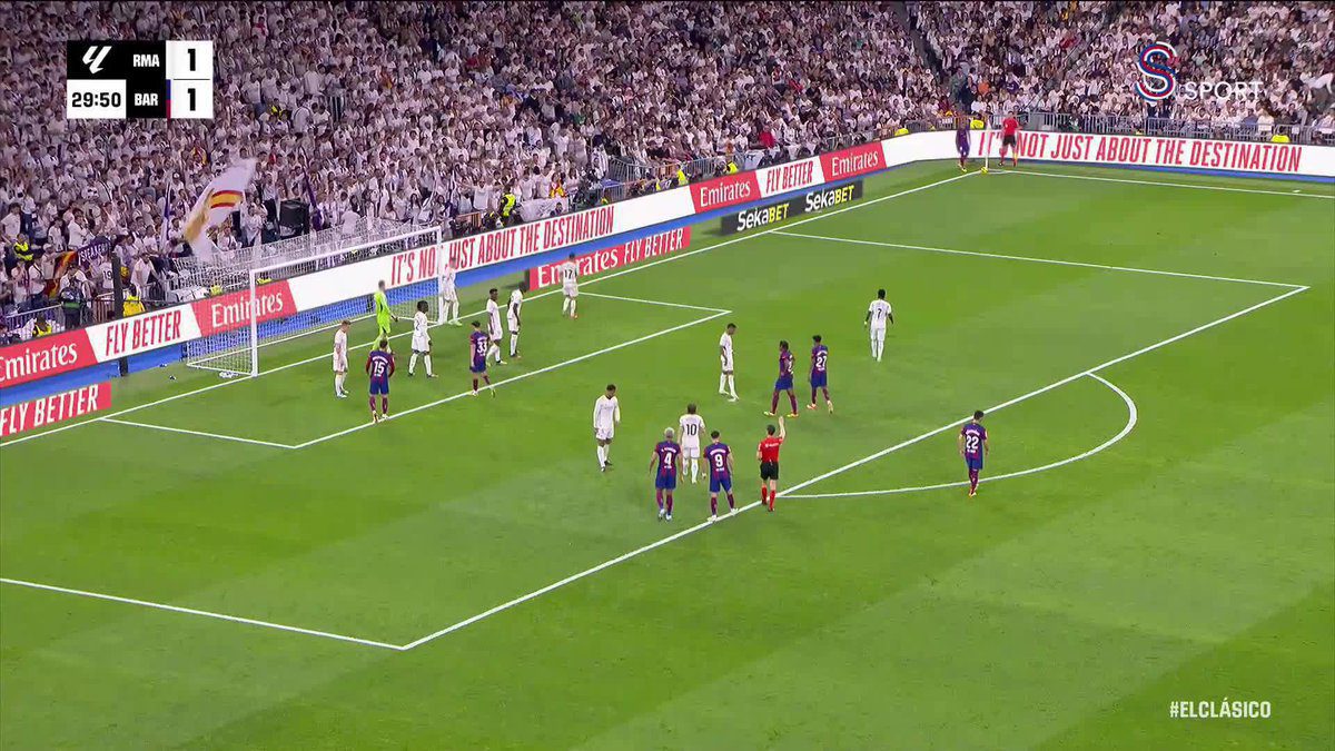 El Clasico'da Sekabet reklamı