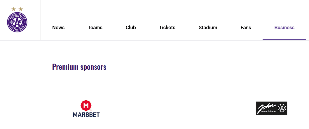 Austria Wien Marsbet anlaşması