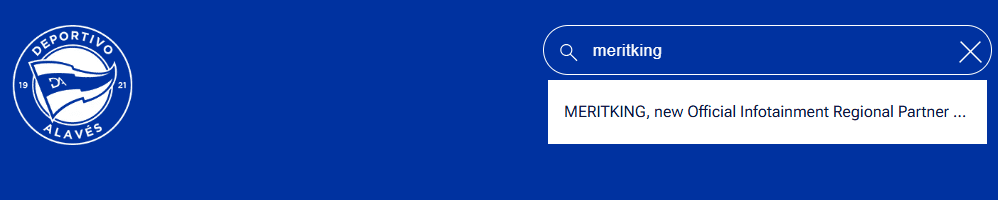 Meritking'in Alaves ile yaptığı sponsorluk